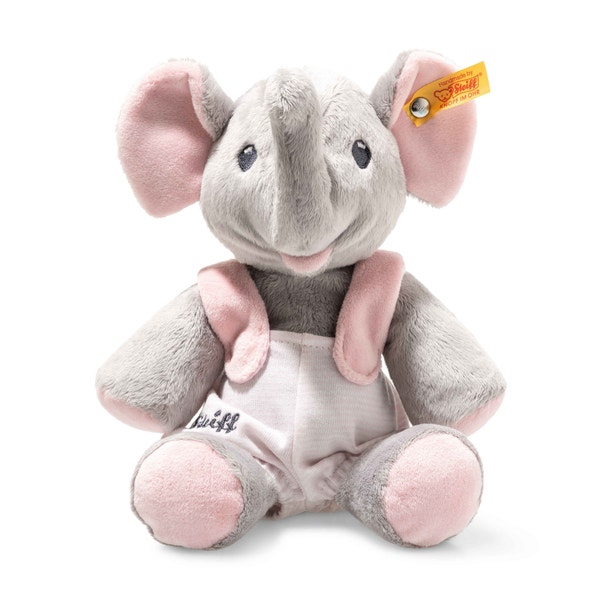 Trampili Elefant, 24 cm, hellgrau