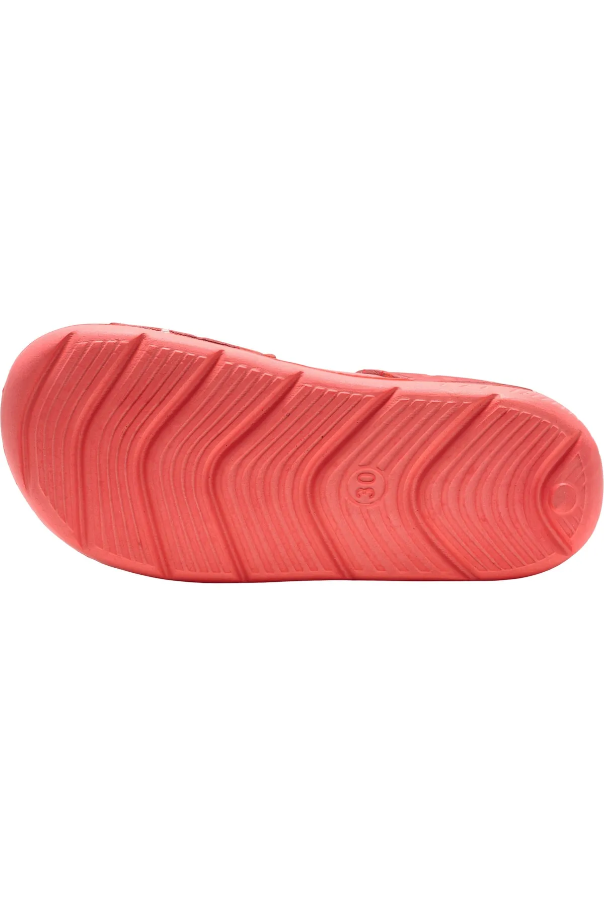 hummel  Pantolette - Rot - Flacher Absatz