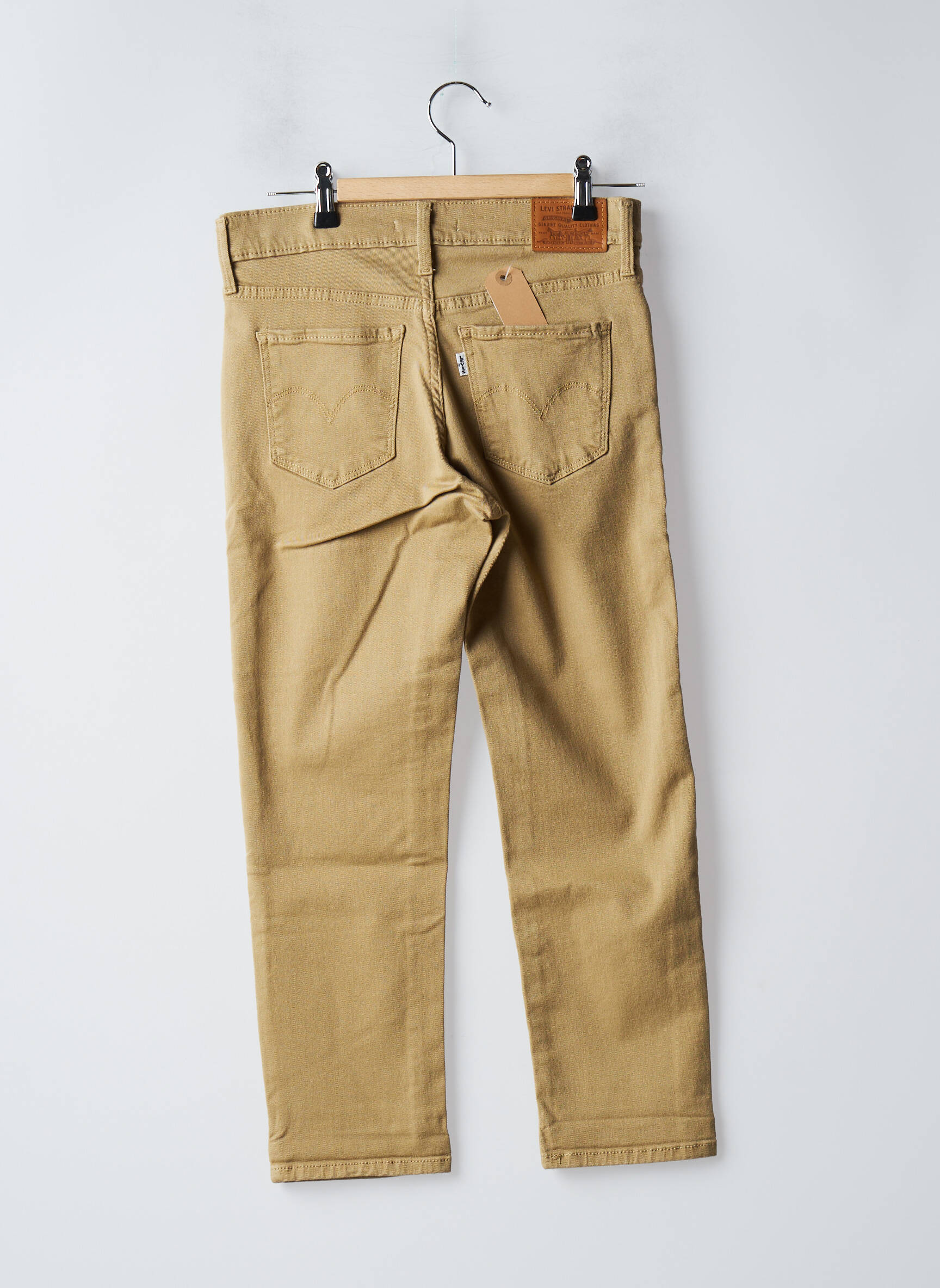 Levis Jeans Skinny Femme couleur beige