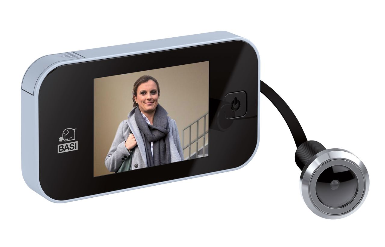 Basi TS 710 Digitaler Türspion in Silber