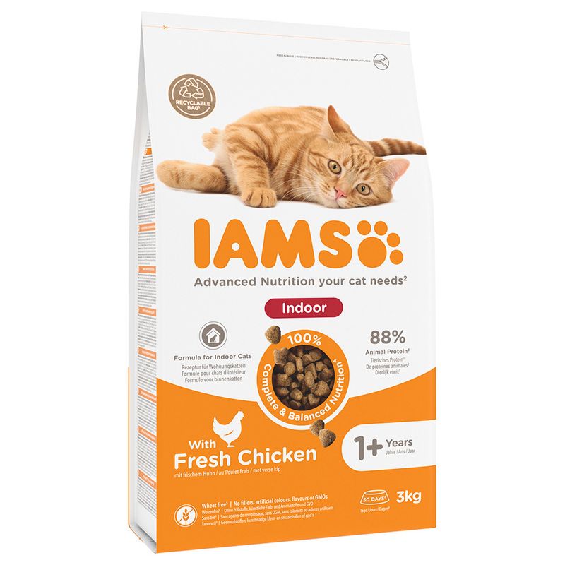 IAMS Advanced Nutrition Indoor Cat mit Huhn