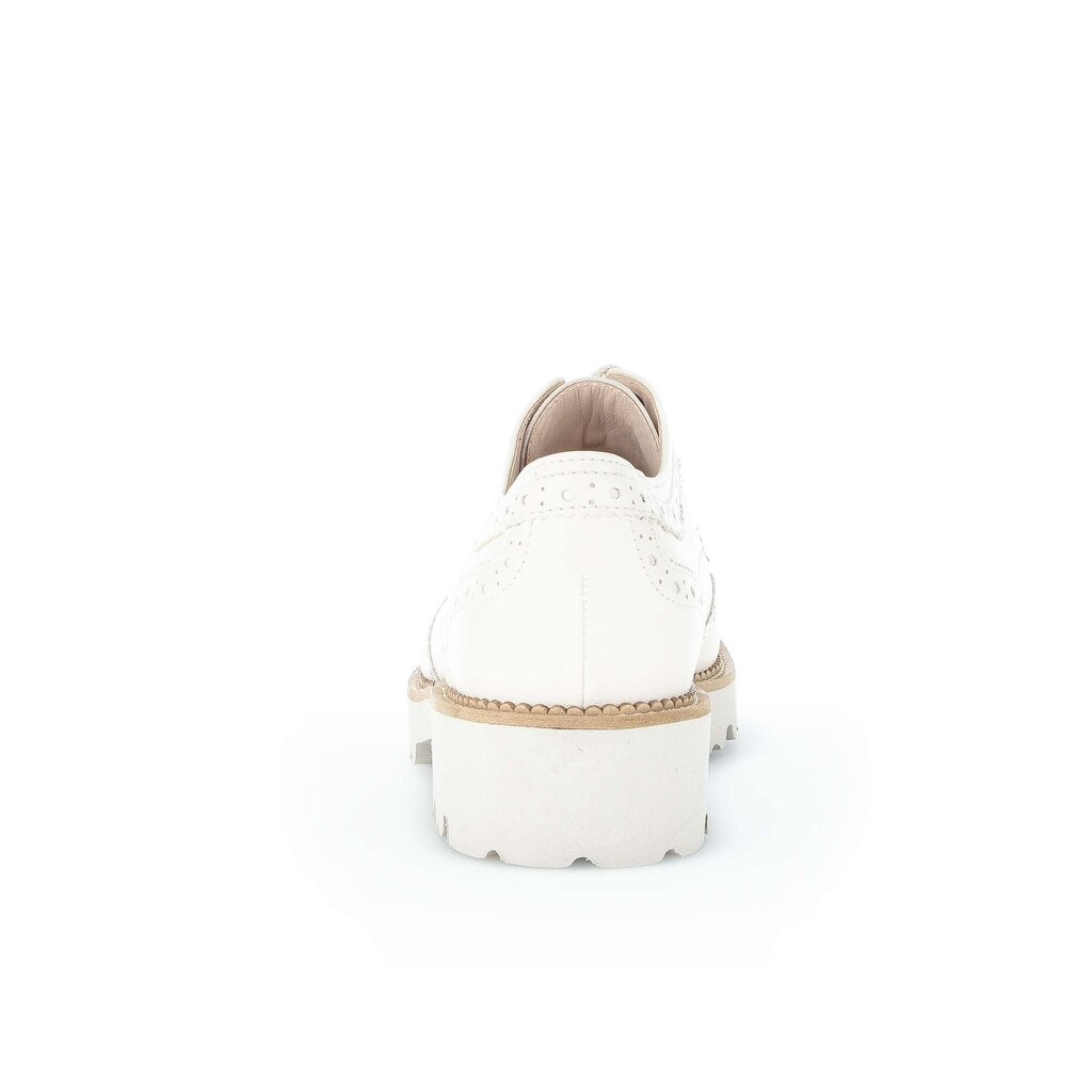 Gabor fashion Schnürschuh beige