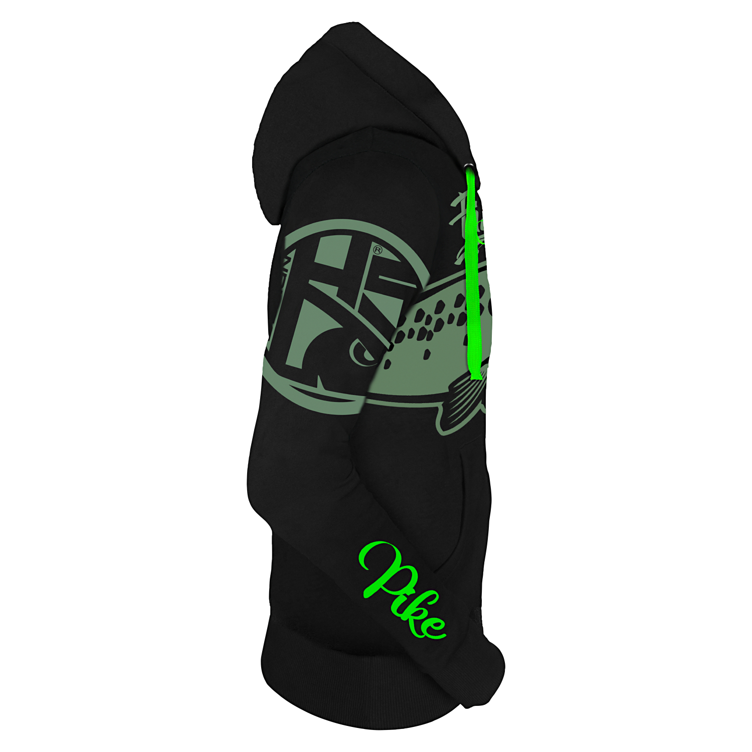 Hotspot Herren Hoodie Fishing Mania (Hecht)