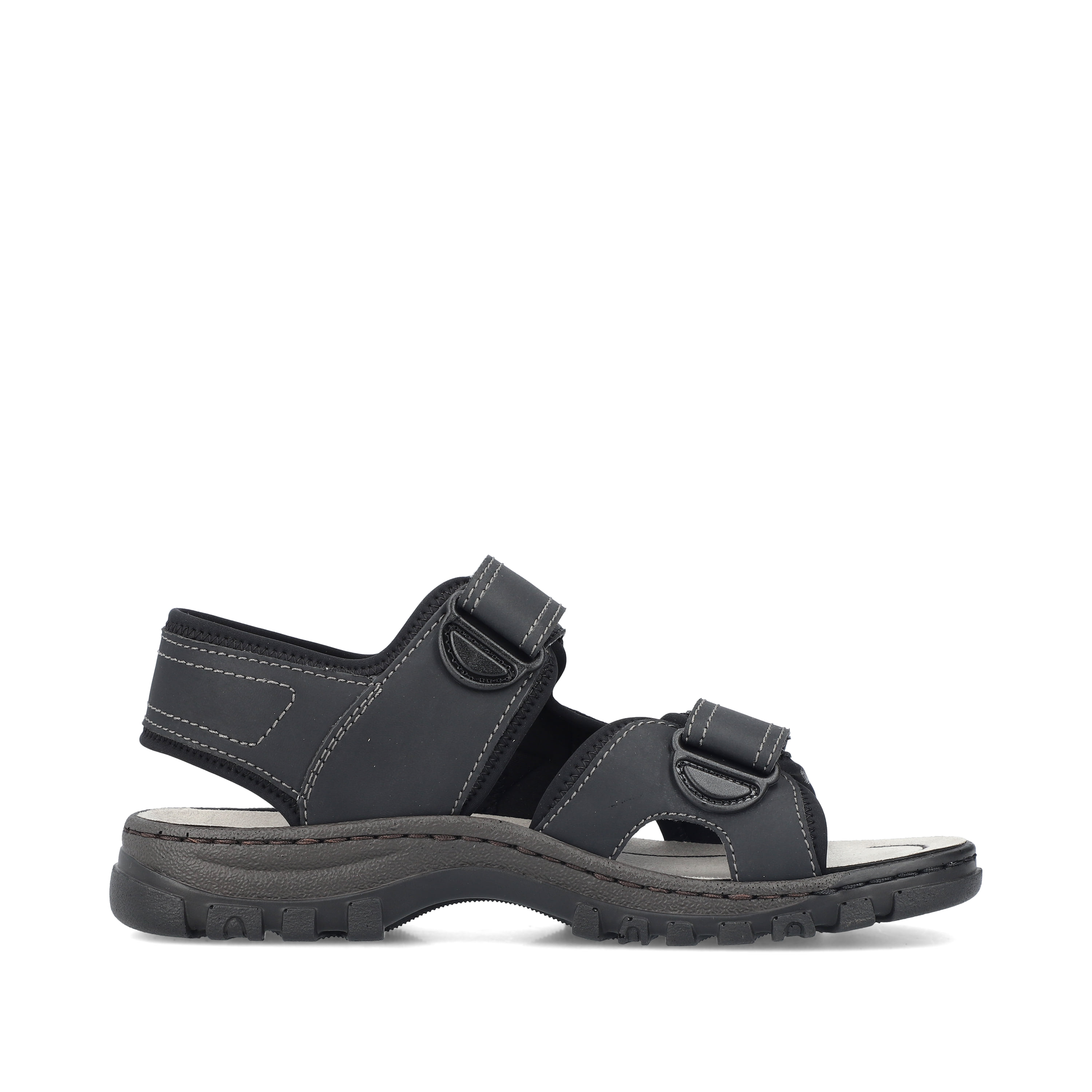 Rieker Herren Trekkingsandalen mitternachtsschwarz
