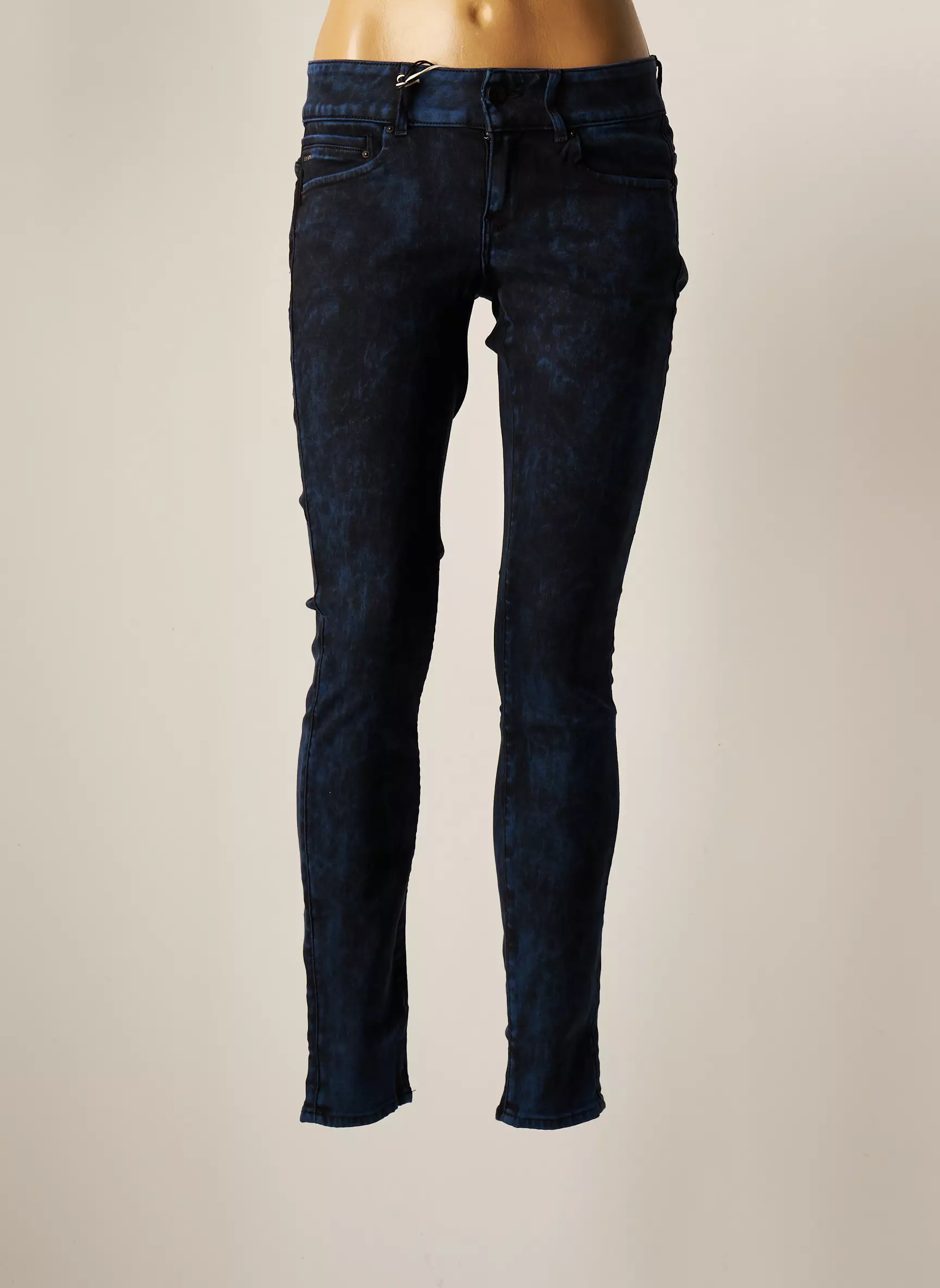 G Star Pantalons Slim Femme couleur bleu