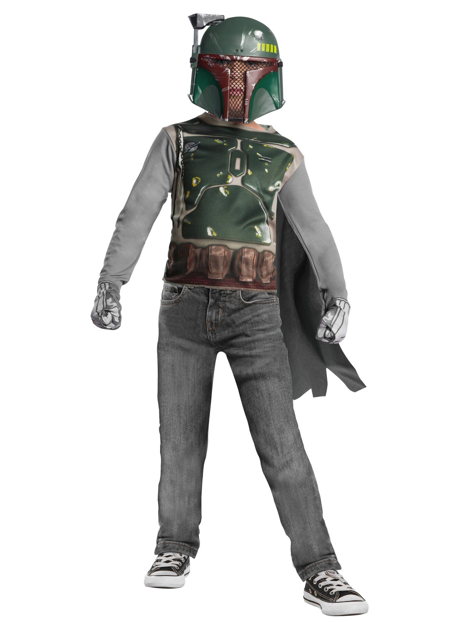 Rubie´s Kostüm Star Wars - Dunkle Seite Kostümbox für Kinder, Große Verkleidungskiste zum kleinen Preis: mit Boba Fett, Stromtroope