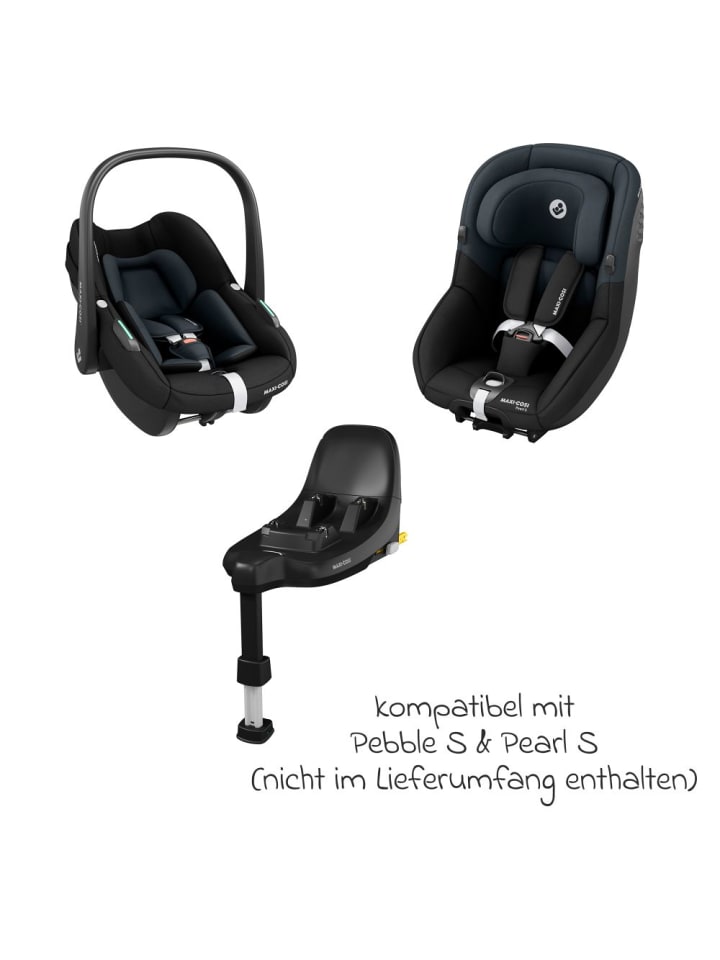 Maxi-Cosi Babyschale Pebble S i-Size ab Geburt - 15 in schwarz günstig kaufen onesize