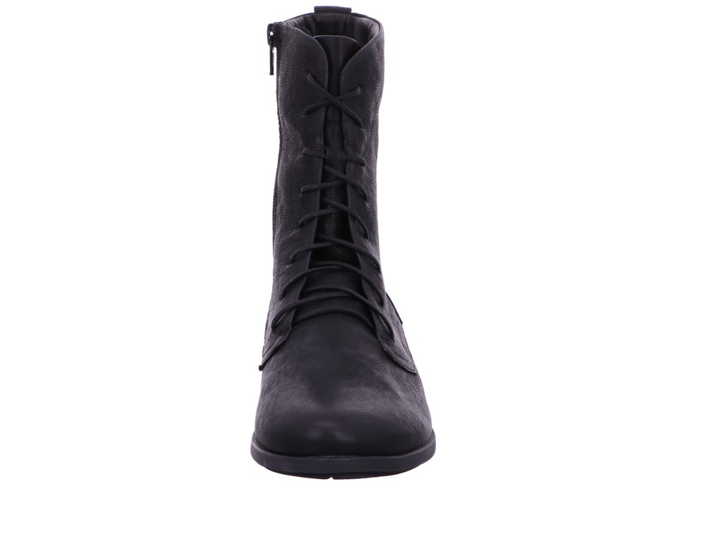 THINK Schnür-Stiefeletten schwarz