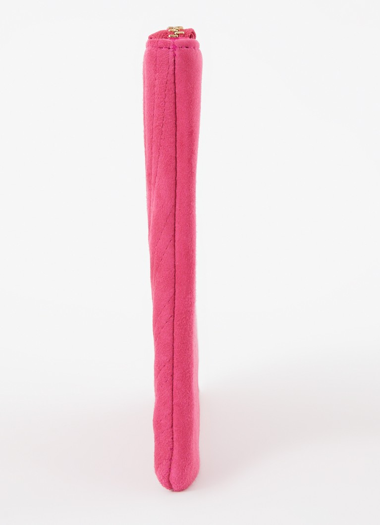 Phase Eight  Stitch clutch van geitensuède