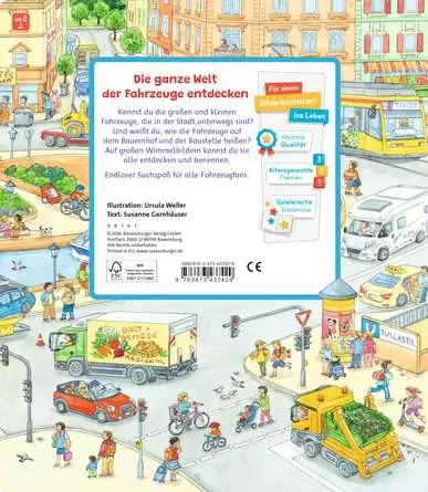 Mein großes Sachen suchen: Viele, viele Fahrzeuge