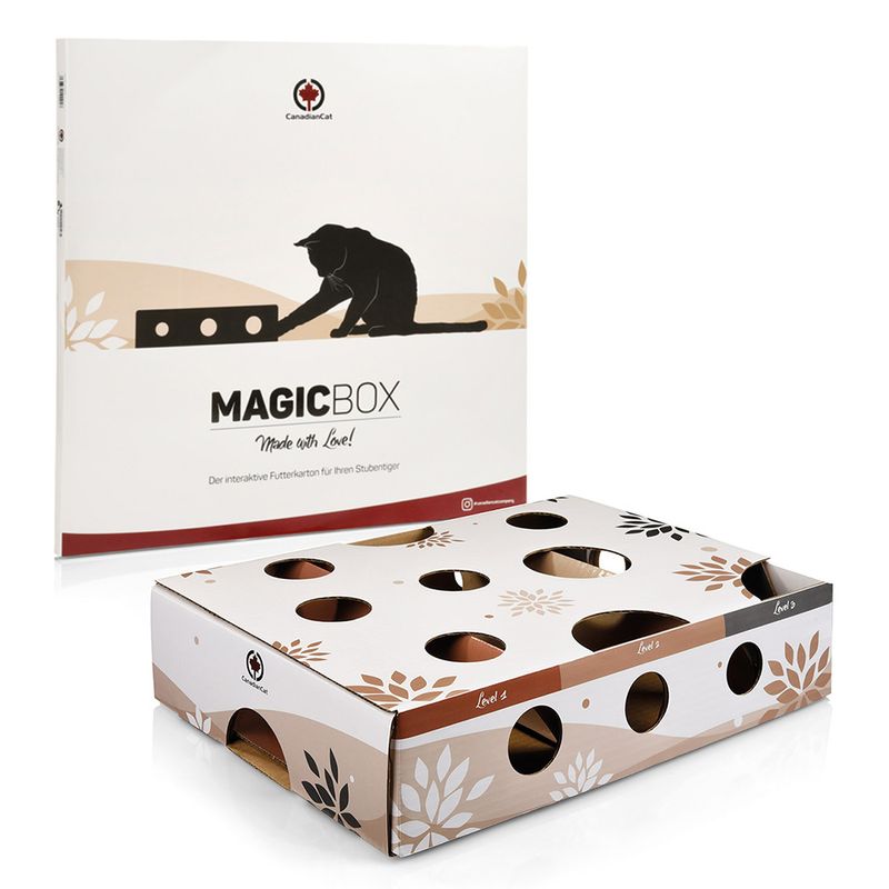 CanadianCat Company Intelligenzspielzeug MagicBox
