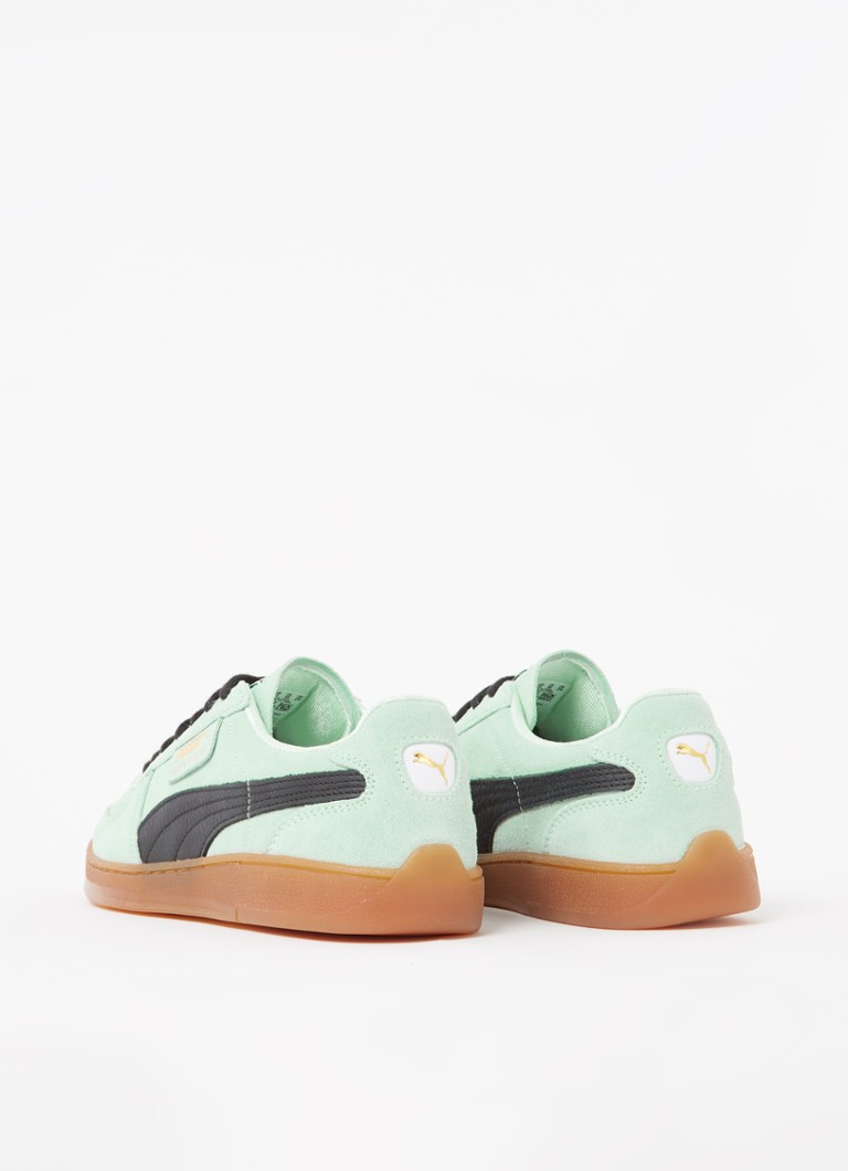 Pantofi sport Puma Super Team Suede cu detalii din piele