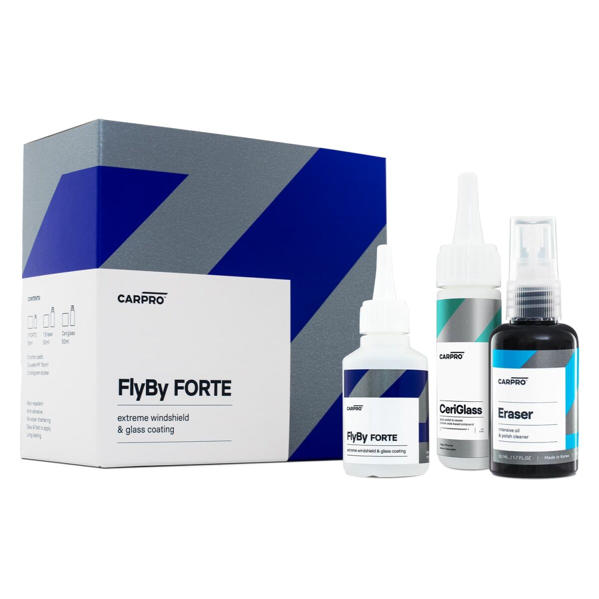 CarPro FlyBy FORTE Glasversiegelung Set 15ml