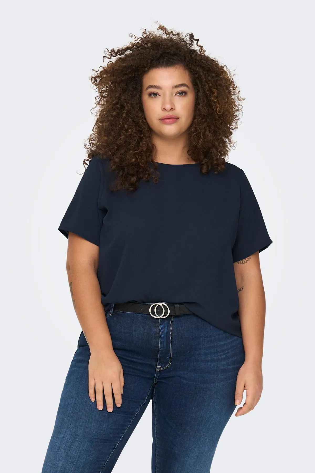 Only Carmakoma  CARVICA LIFE SS TOP WVN NOOS