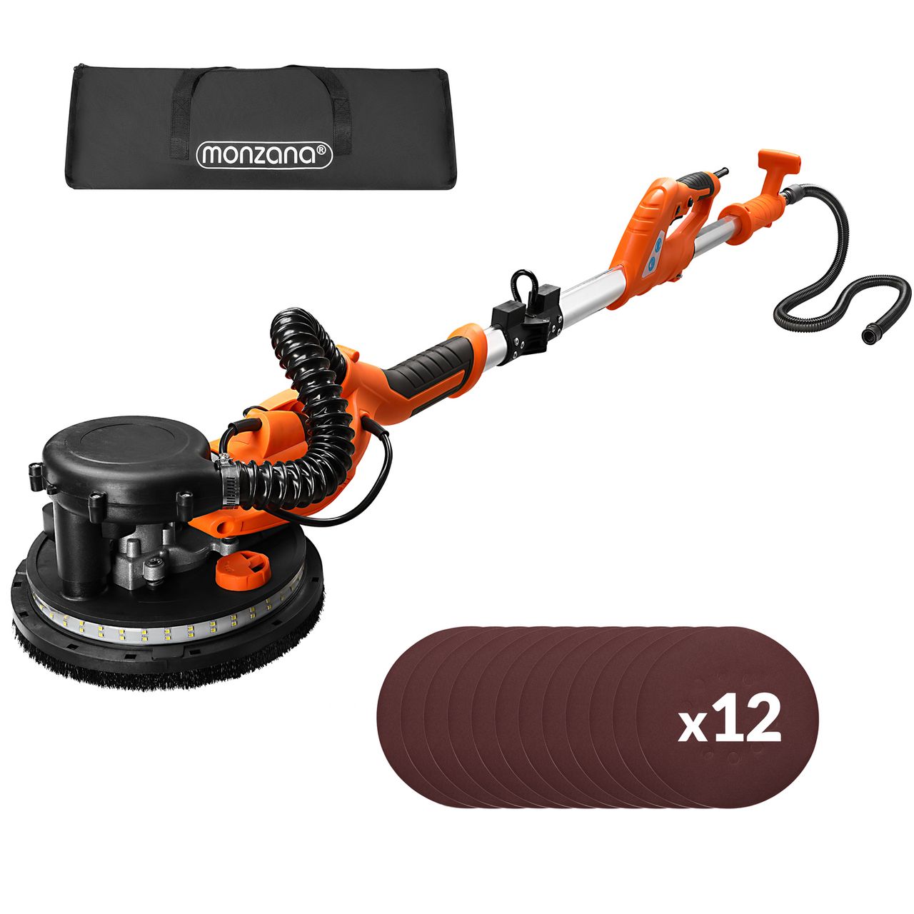 Casaria monzana® Monzana Trockenbauschleifer 750 W
