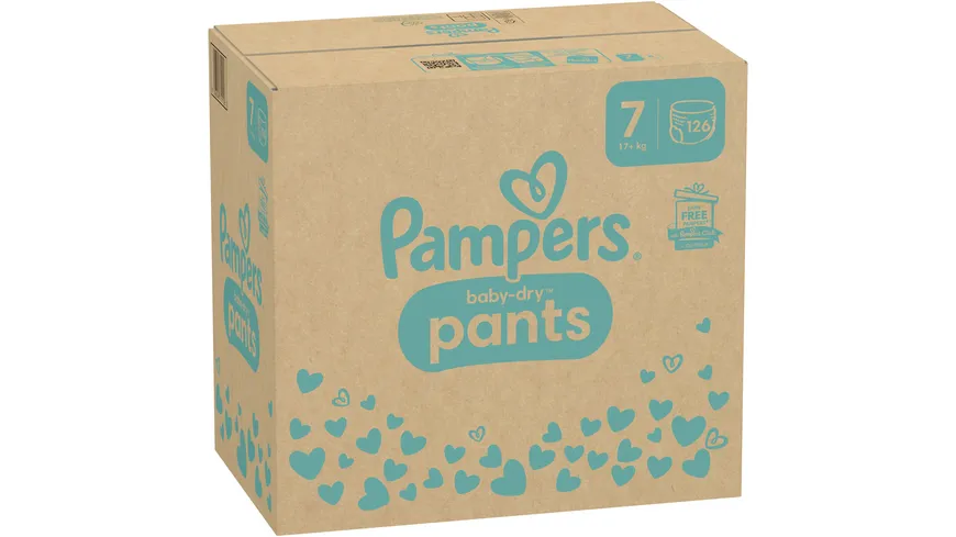 Pampers Baby Dry Pants Gr.7 17+kg Monatsbox