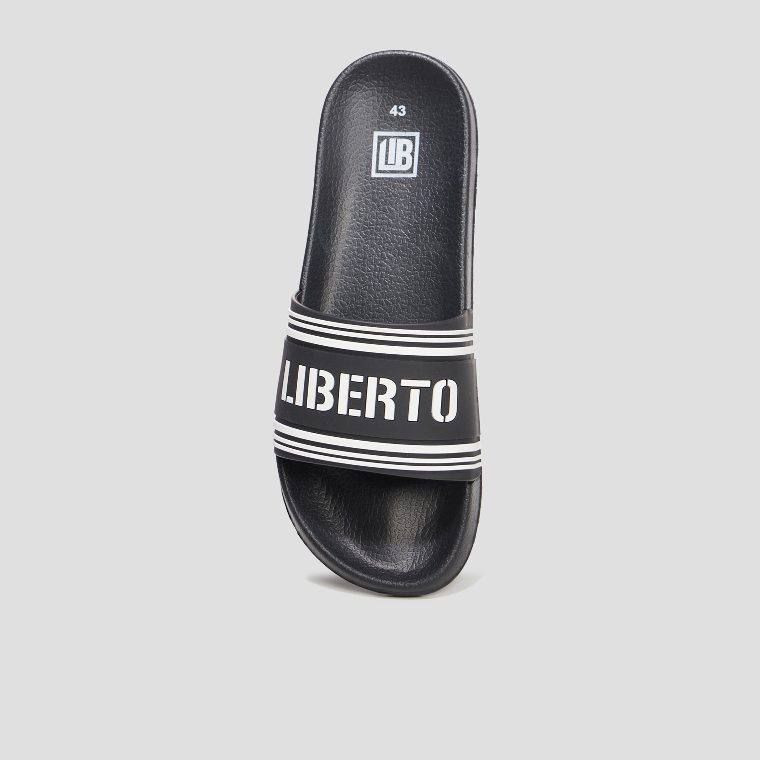 Mules Liberto noir homme | La Halle
