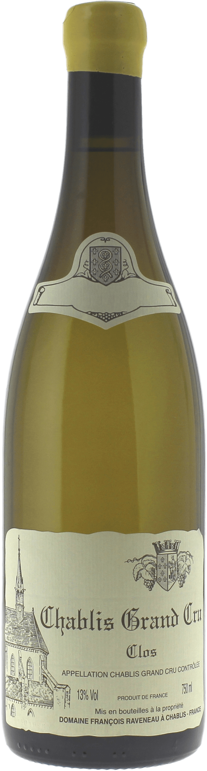 Chablis grand cru les clos 2019