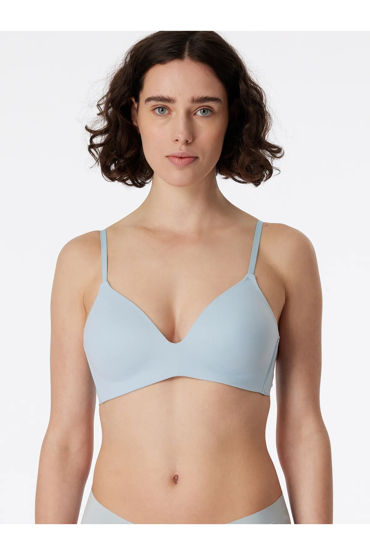 Schiesser  BH - Blau - Unifarben