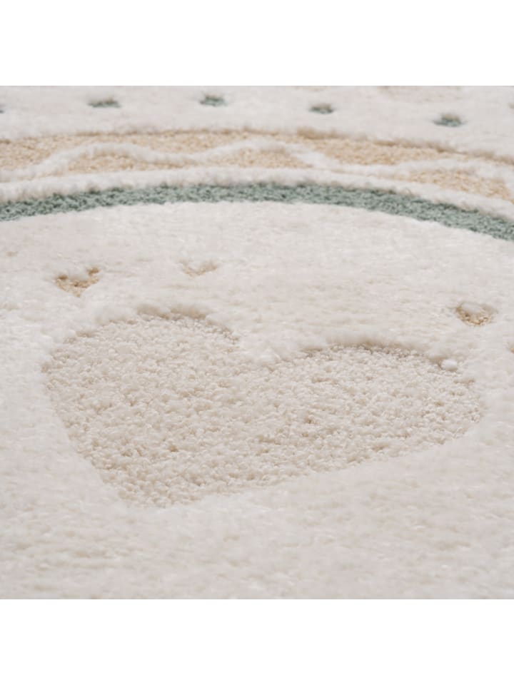 Pergamon Kinder Teppich Happy Kids in Wollweiss günstig kaufen