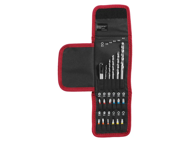 Acessórios PARKSIDE® Perçage, 18 peças