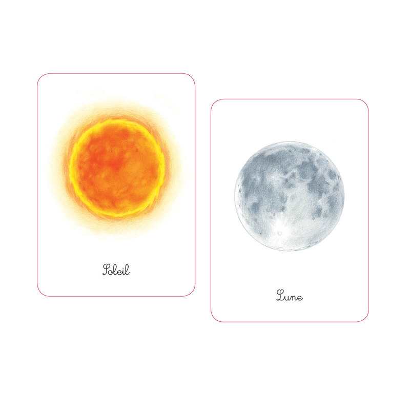 Livre Mon coffret Montessori astronomie - Nathan Jeunesse