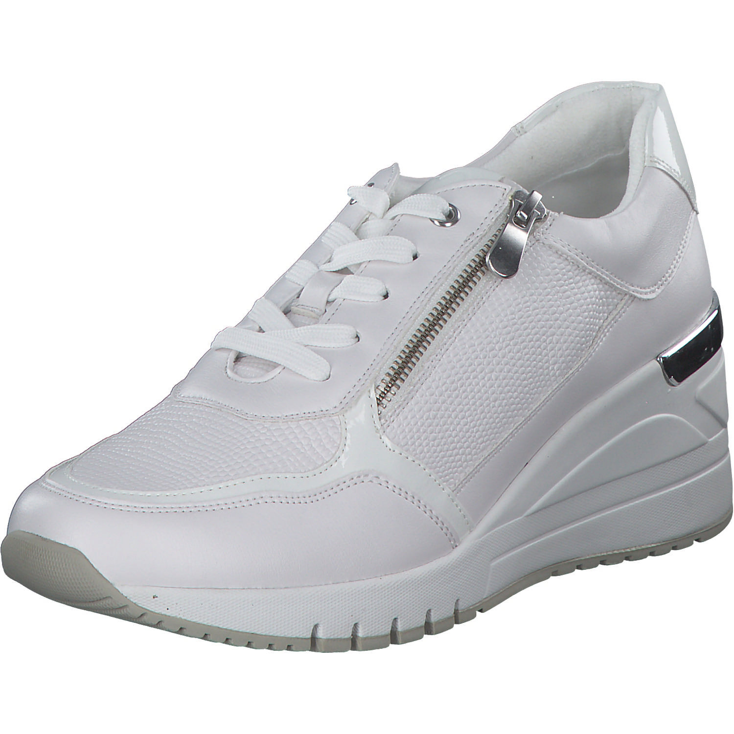 Marco Tozzi 23743, Sneakers Low, Damen, WHITE