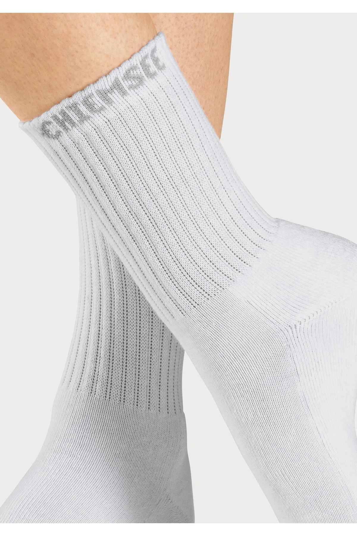Chiemsee  Socken - Weiß - Unifarben
