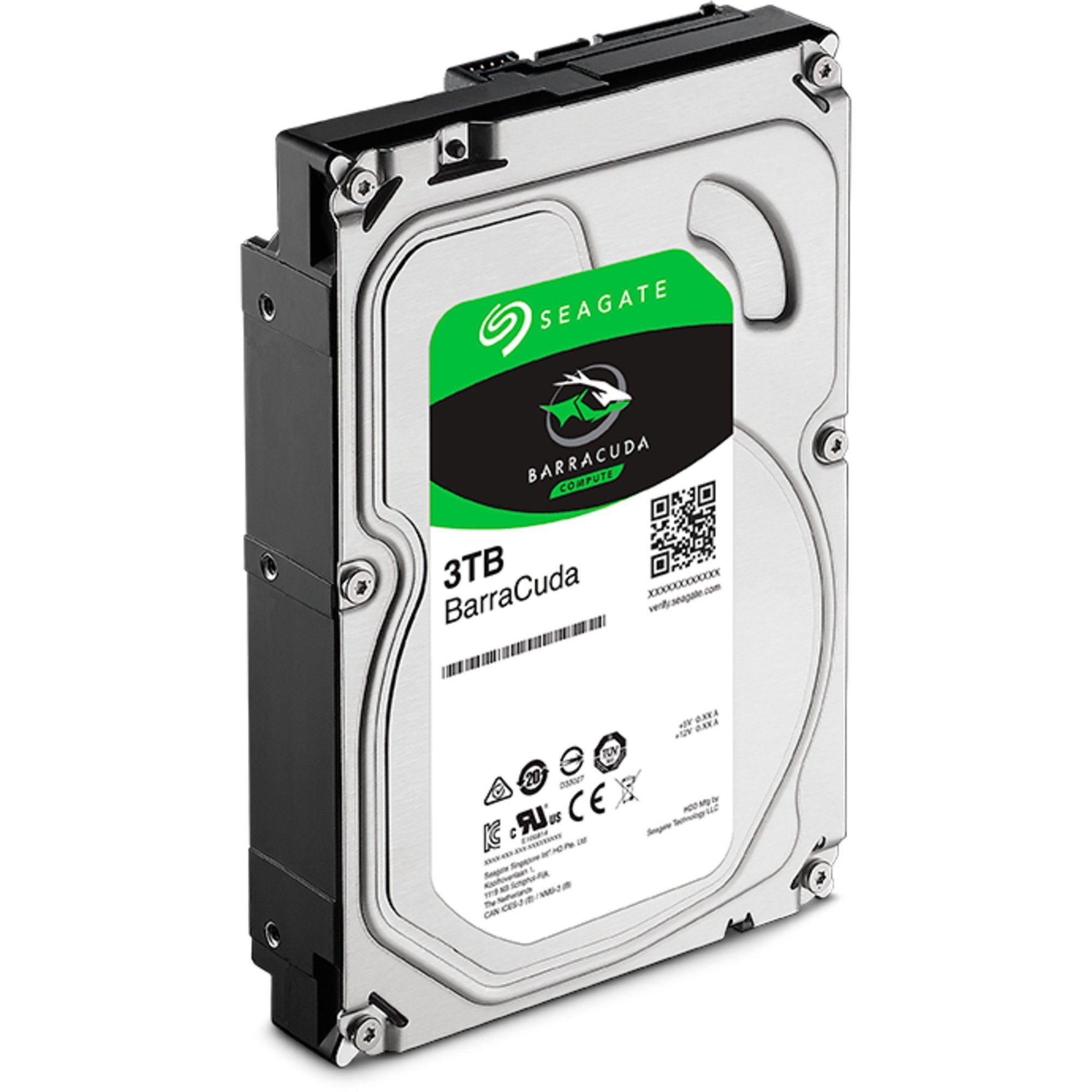 Seagate Seagate Barracuda 3TB ST3000DM007, Festplatte, HDD-Festplatte (3.000 GB) 3,5
