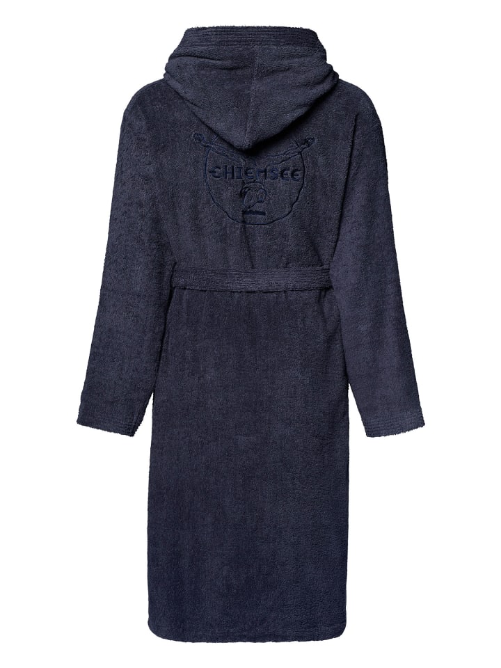 Chiemsee Bademantel Bathrobe Unisex in blau günstig kaufen