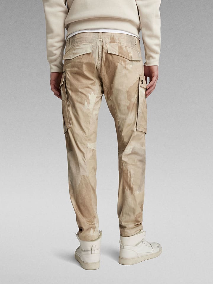 G-Star Cargohose - Tapered fit - in Beige günstig kaufen