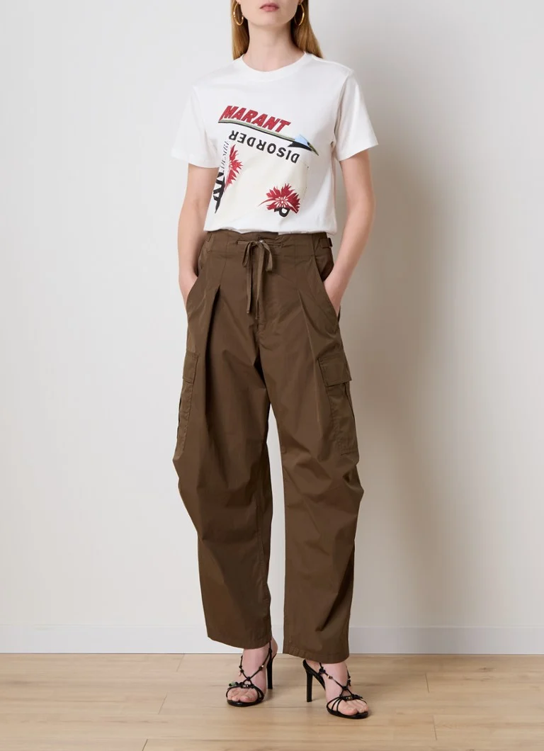 T-shirt Isabel Marant Zoeline con logo stampato