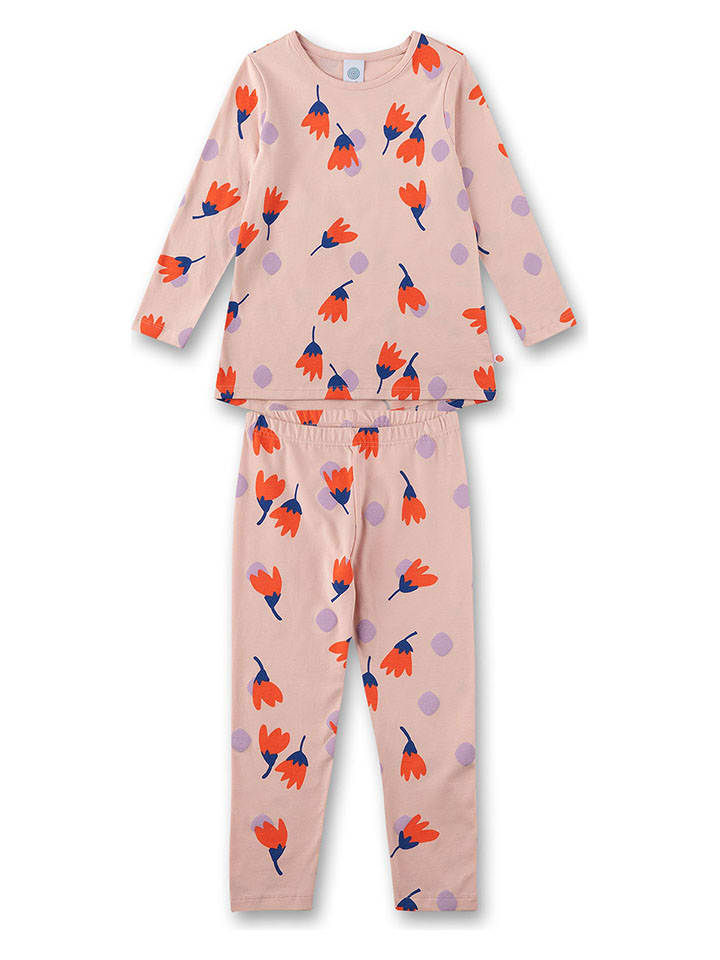 Sanetta Pyjama in Rosa/ Orange günstig kaufen