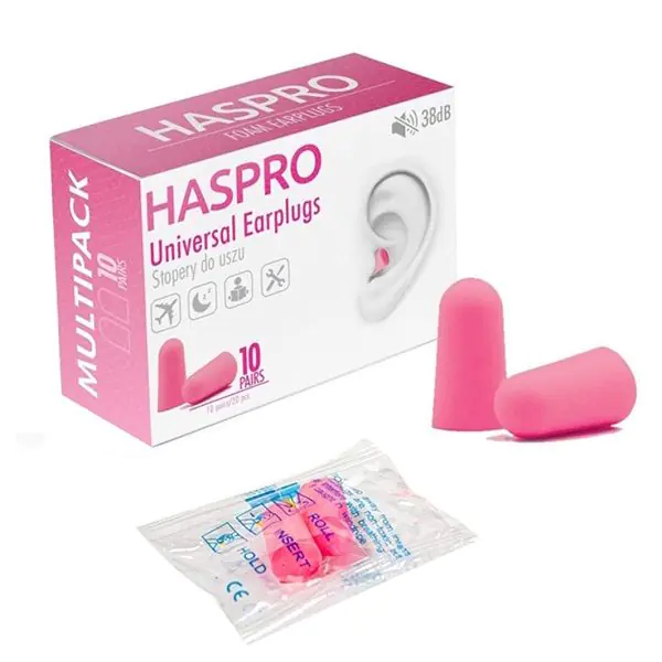 Haspro Multi, Ωτοασπίδες από αφρώδες υλικό, ροζ