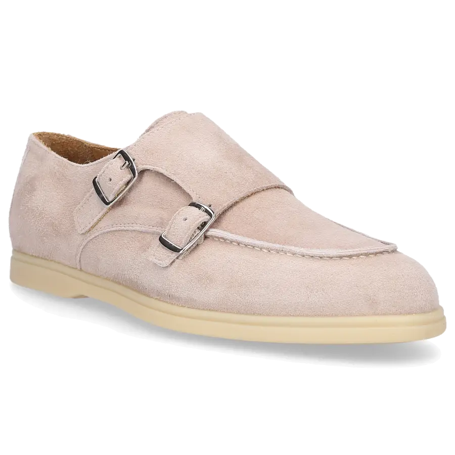 EN AVANT - Loafer 538 Veloursleder - beige