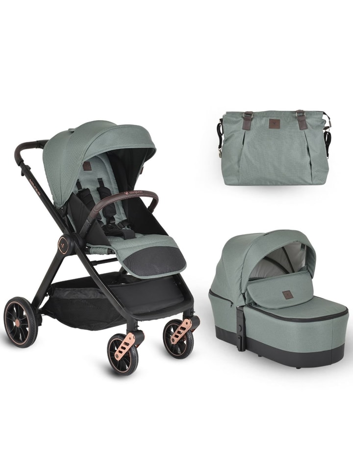 Cangaroo Kombikinderwagen Macan 2 in 1 in grün günstig kaufen onesize