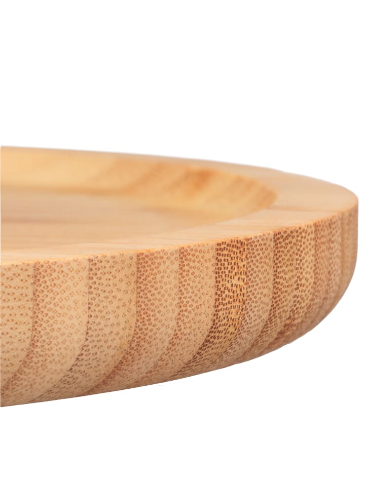 relaxdays Etagere in Natur/Weiß - (H)36 x Ø 30 cm günstig kaufen onesize