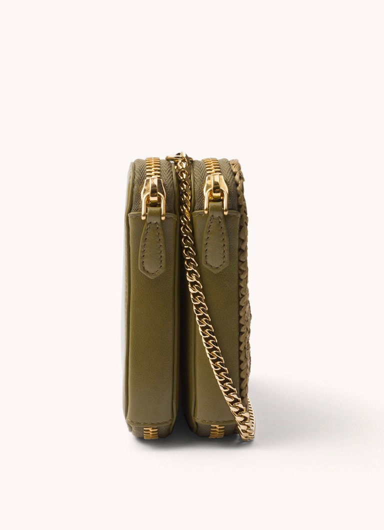 Prada Mini crossbody bag with leather details