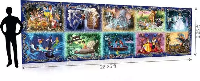 Puzzle 40000 Teile - Unvergessliche Disney Momente