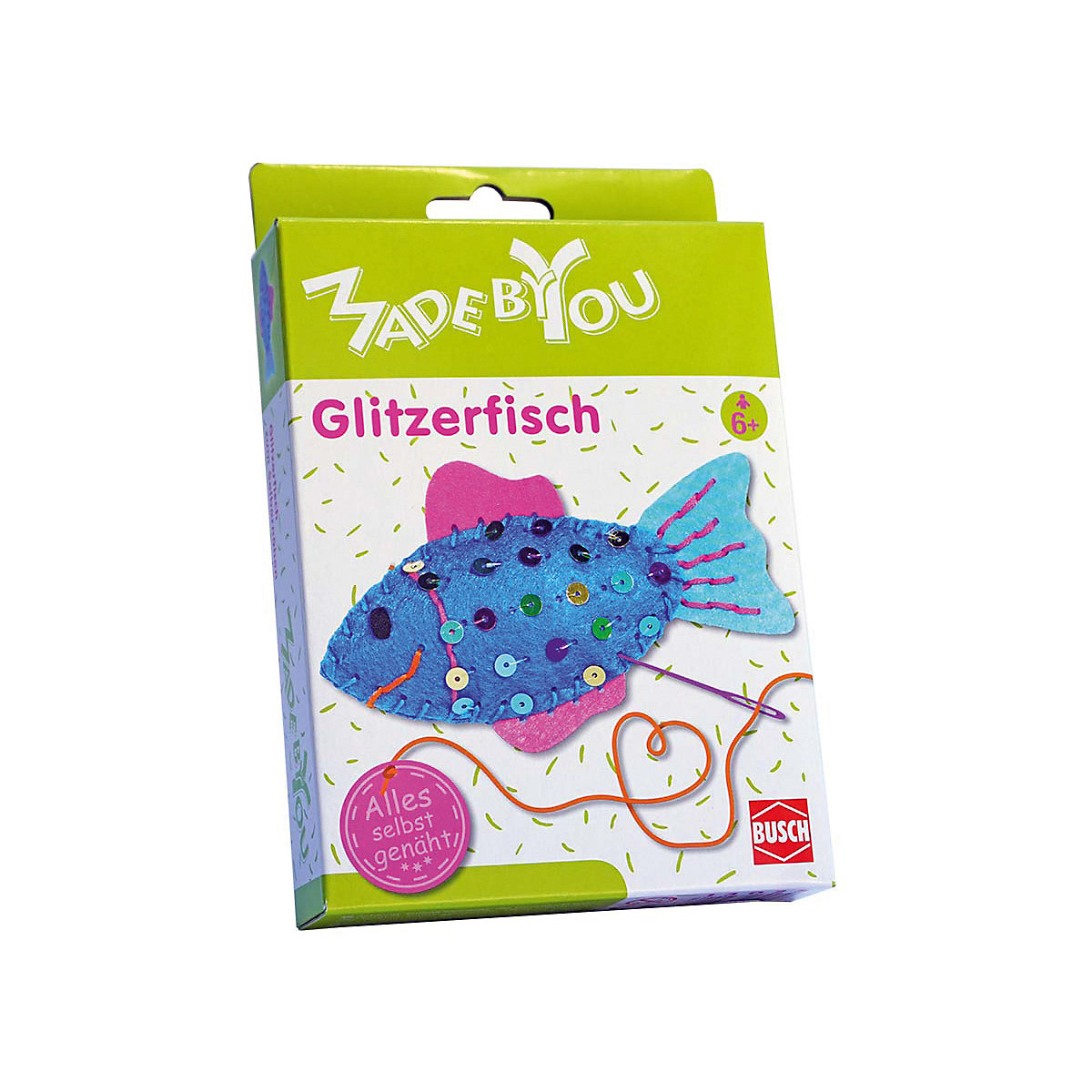 MADE BY YOU Näh-Set Glitzerfisch