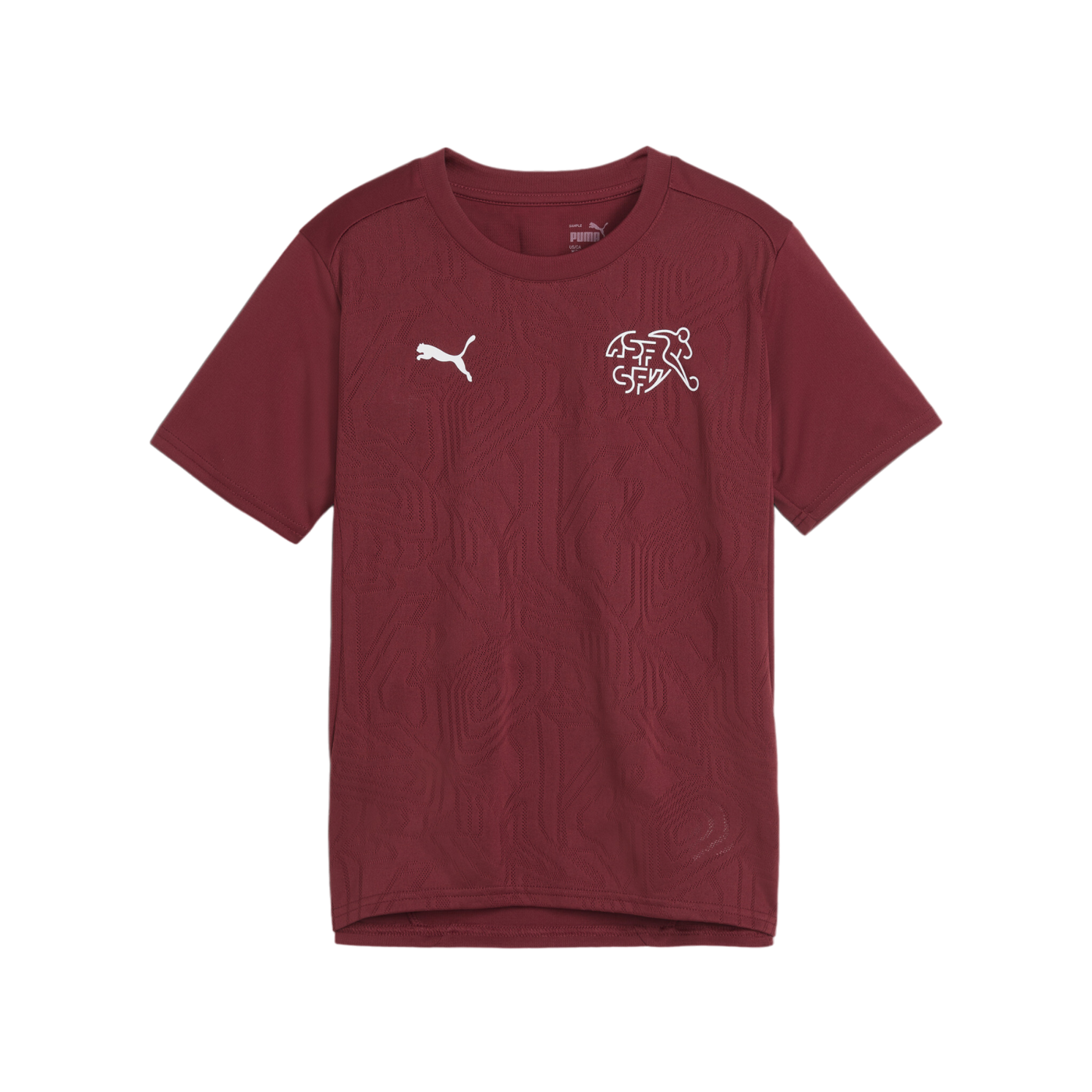 PUMA Schweiz Trainingsshirt Kids EM 2024 Rot F08