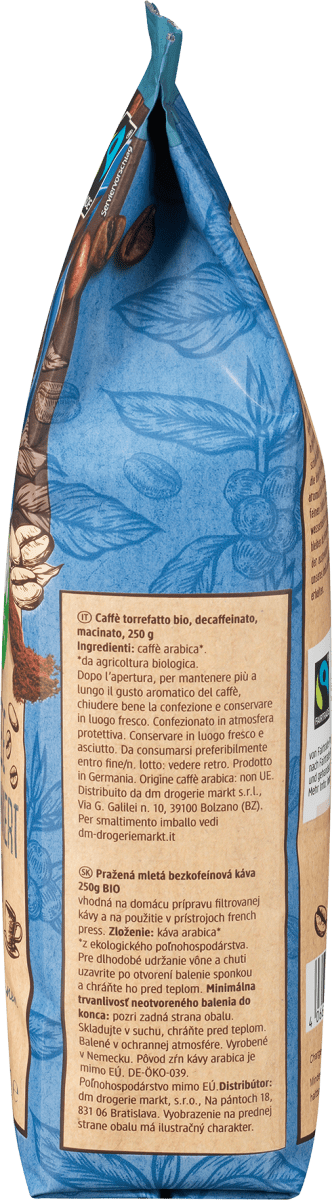 Kaffee entkoffeiniert gemahlen, 250 g