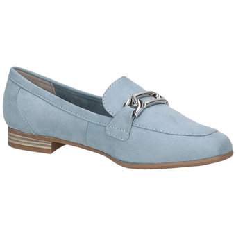 Marco Tozzi Slipper in blau