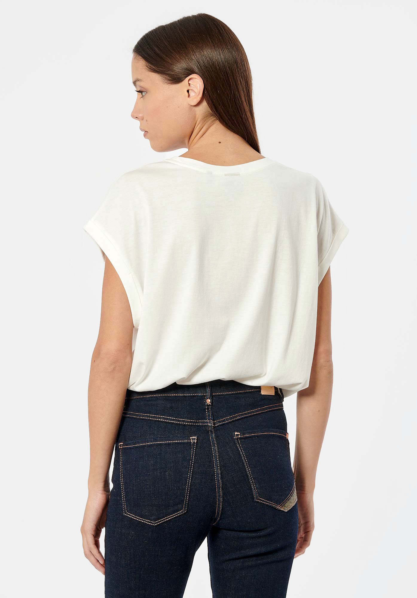 LAELI  T-shirt blanc femme