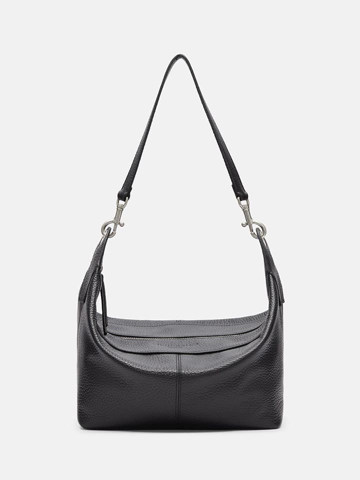 LIEBESKIND BERLIN Leder-Schultertasche in Schwarz - (B)24 x (H)16 x (T)14 cm günstig kaufen onesize