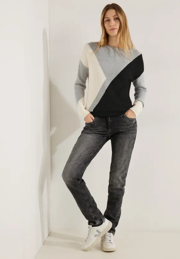 CECIL Jacquard Strickpullover