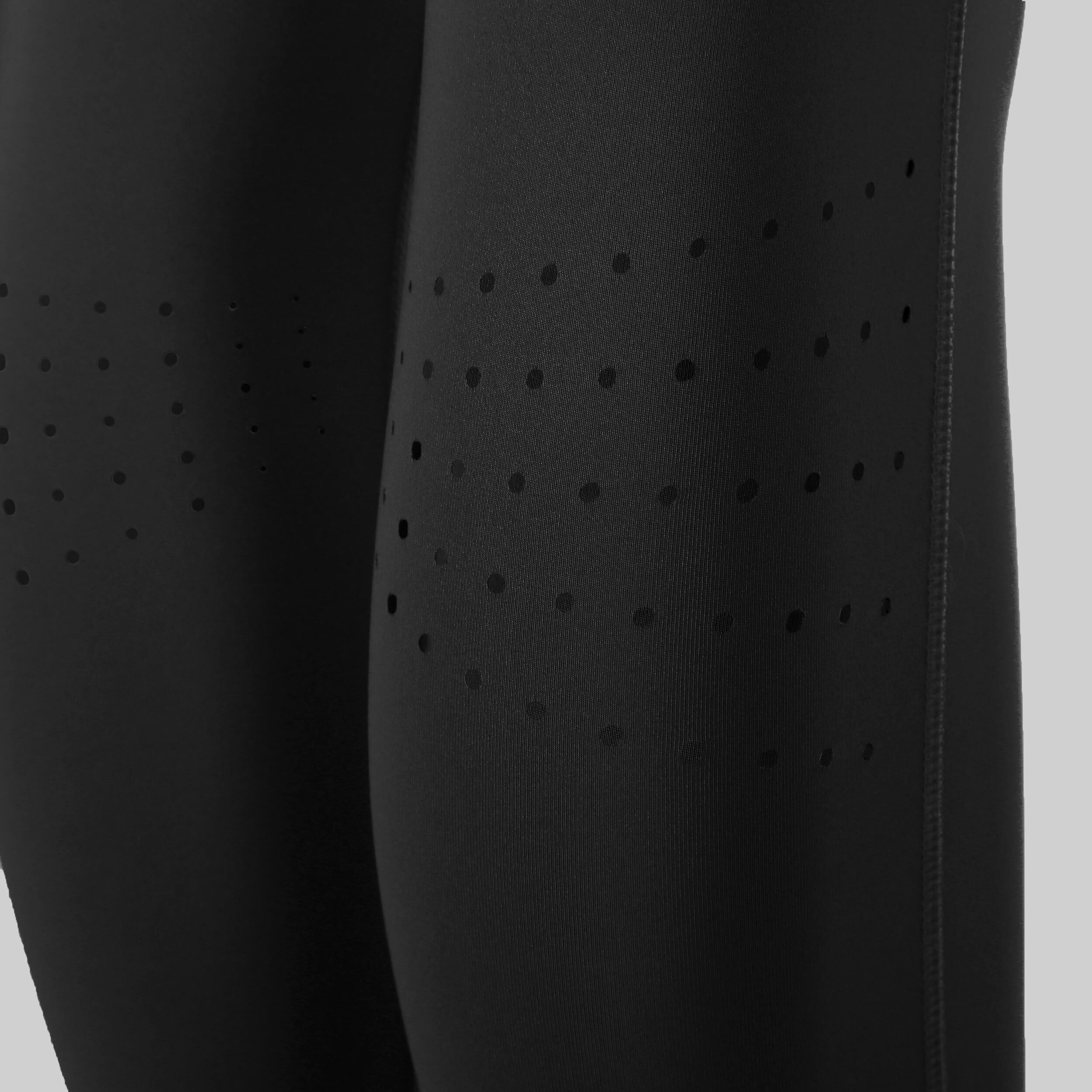 Road High Waist Lauftight Damen - Schwarz