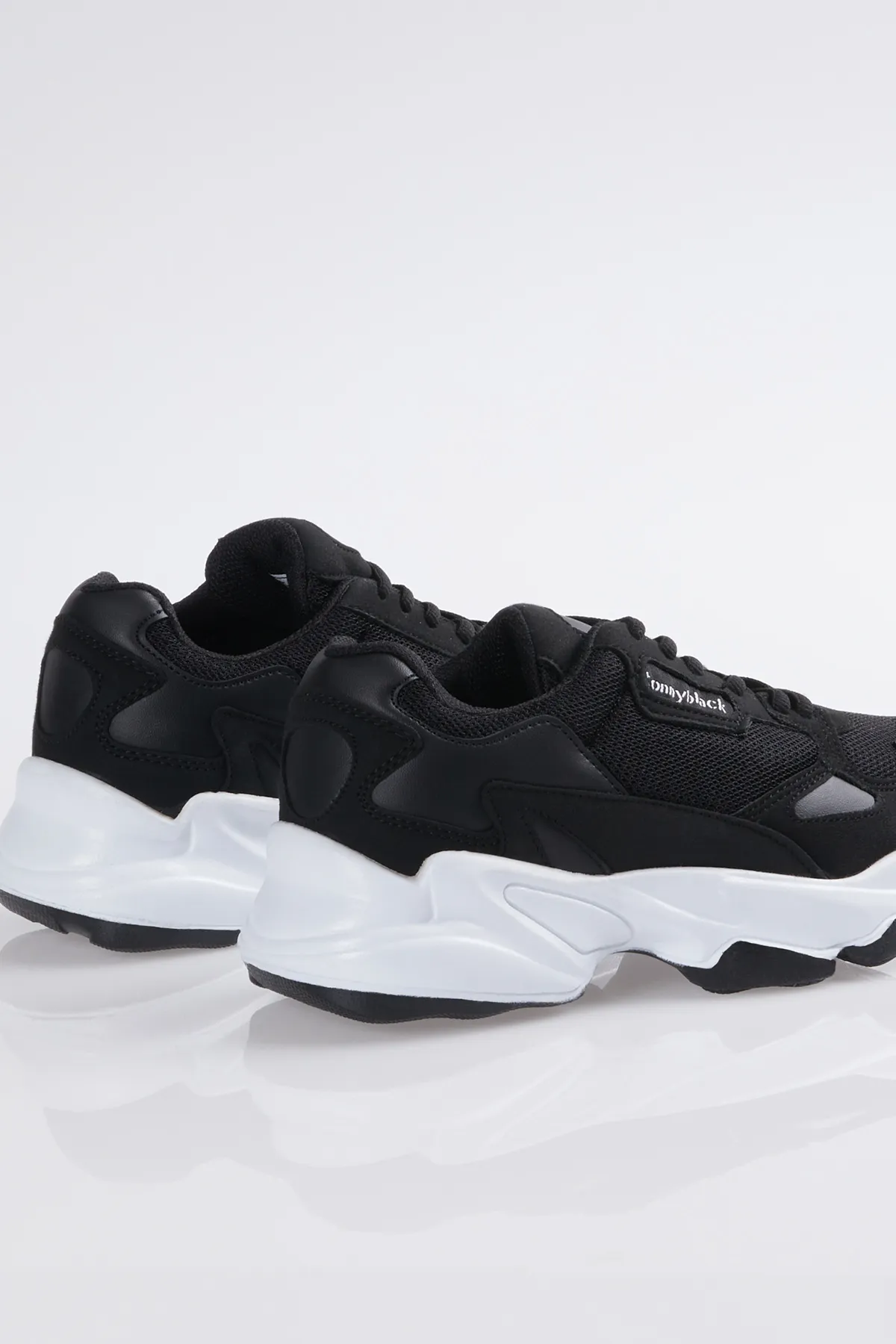 Tonny Black  Unisex Schwarz Weiß Sportschuhe Zhr