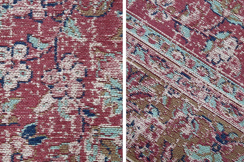 Teppich OLD MARRAKESCH 240x160cm rot antik, riess-ambiente, rechteckig, Höhe: 10 mm, orientalisches Design · florales Muster · Wohnzimmer