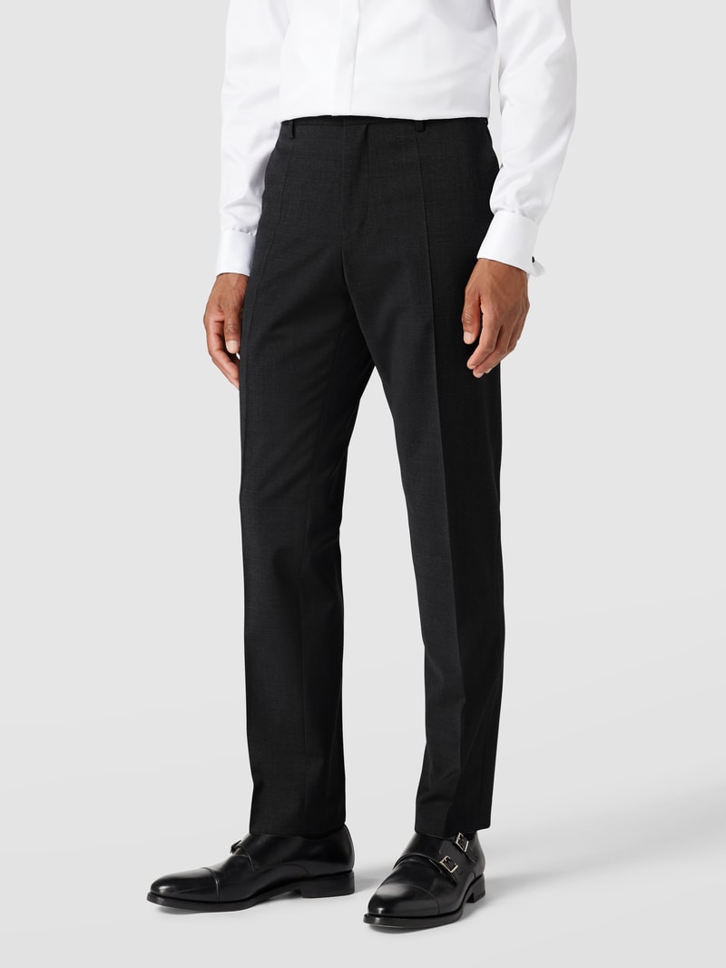 Slim Fit Anzughose Modell 'Genius' in anthrazit